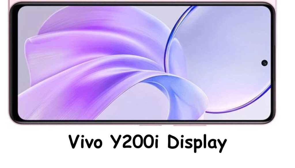 Vivo Y200i display